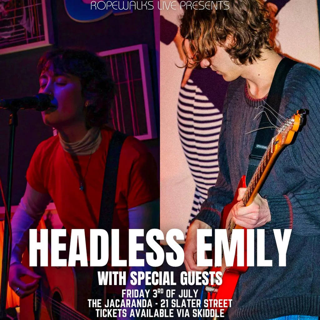 Headless Emily With Special Guests at The Jacaranda Club