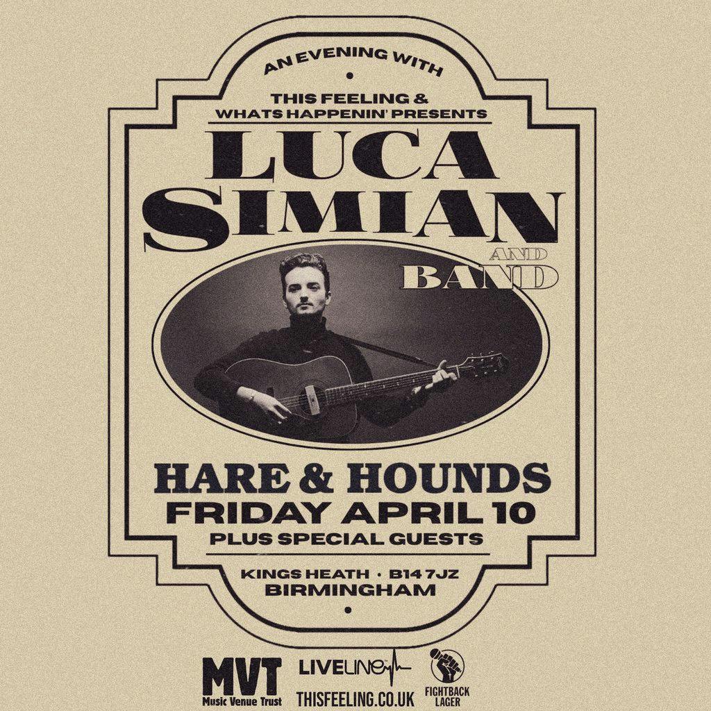 Luca Simian - Birmingham at Hare And Hounds Kings Heath