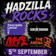 Hadzilla Rocks at The Arena Crewe