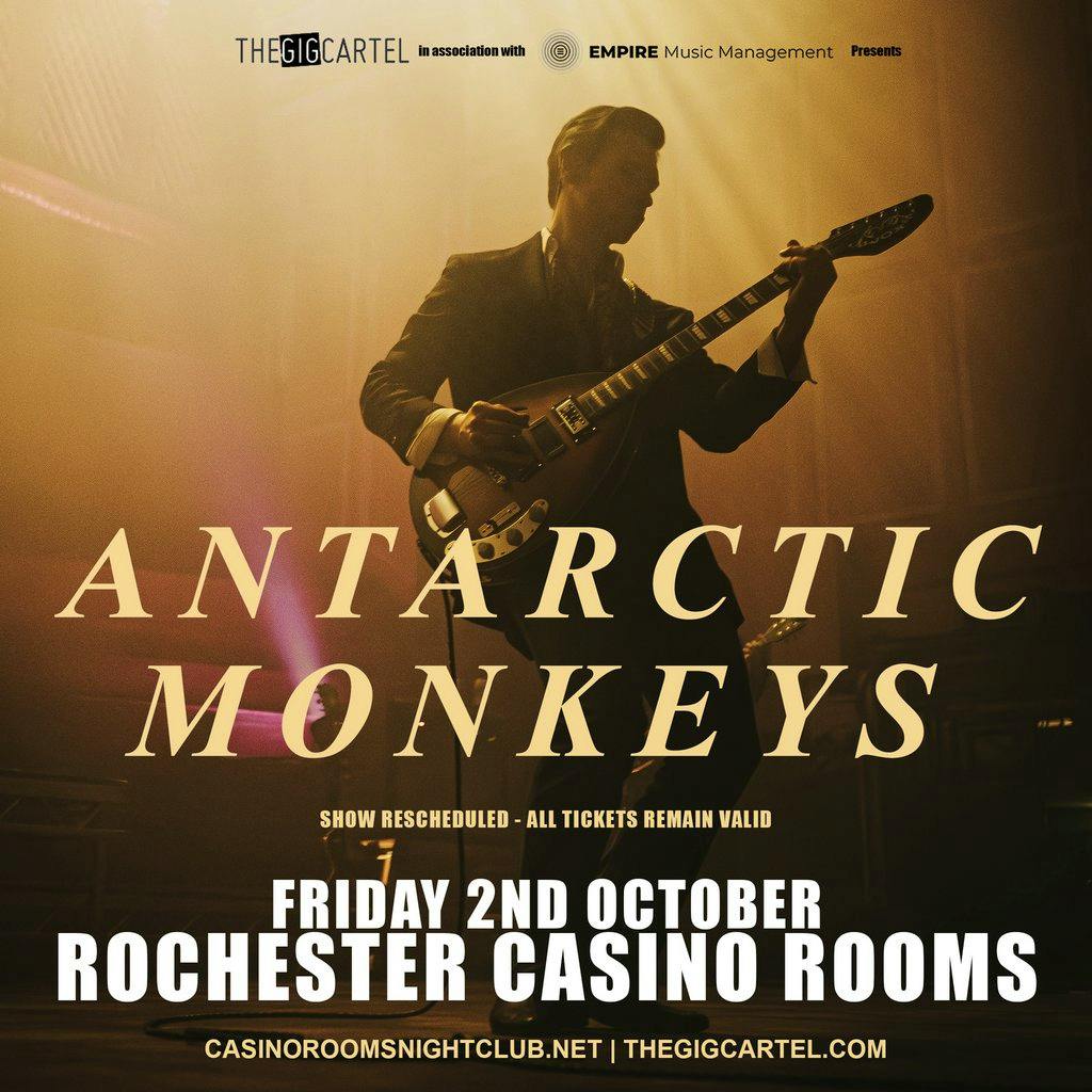 Antarctic Monkeys 2026 Tour - Friday 2nd October 2026 at Casino Rooms