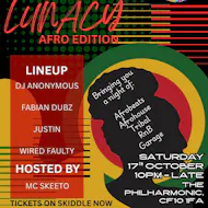 Lunacy: Afro Edition at The Philharmonic