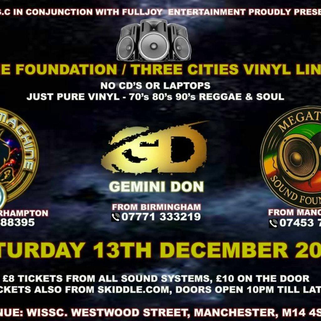 To the Foundation,  3 Cities Vinyl Link Up at West Indian Sports An Social Club