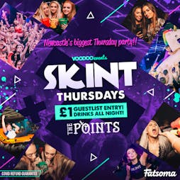 Skint Thursdays at The Points | Illegitimate Newcastle Upon Tyne  | Thu 9th December 2021 Lineup