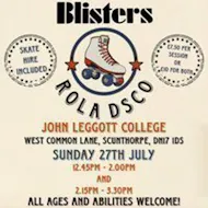 Blisters Rola Dsco Event at John Leggott College Sports Hall at John Leggott Sports Hall (West Common Sports Group)
