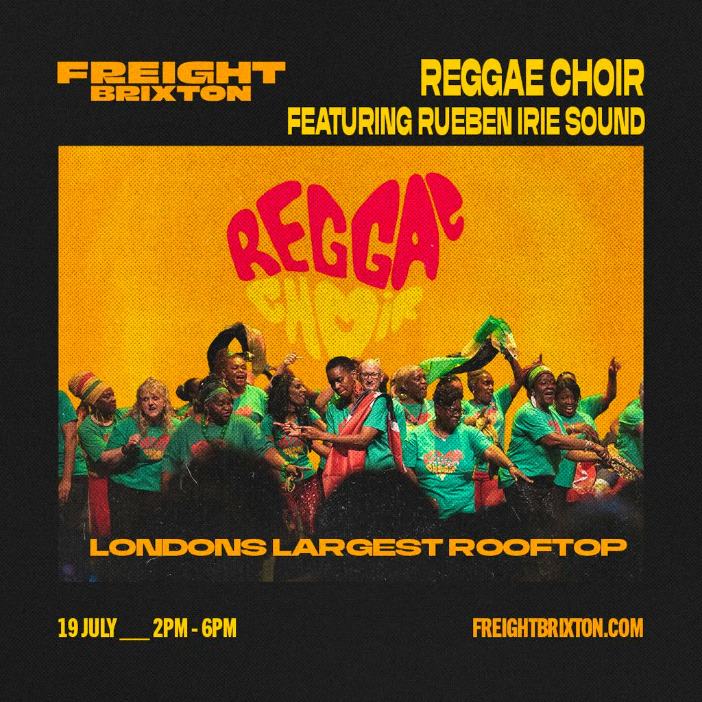 Reggae Choir Rooftop Party at Freight Brixton