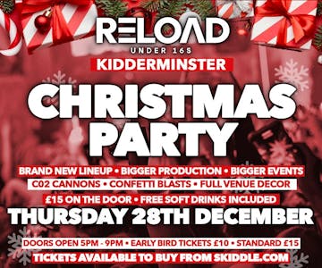 Reload Under 16s Kidderminster - Christmas Party