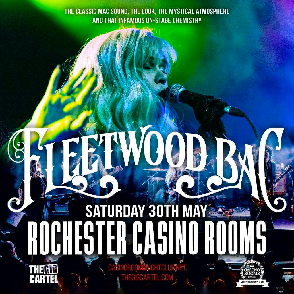 Fleetwood Bac - Saturday 30th May 2026 at Casino Rooms