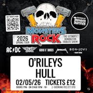 Thunder Hammer presents Monsters of Rock Live at ORILEYS LIVE MUSIC VENUE