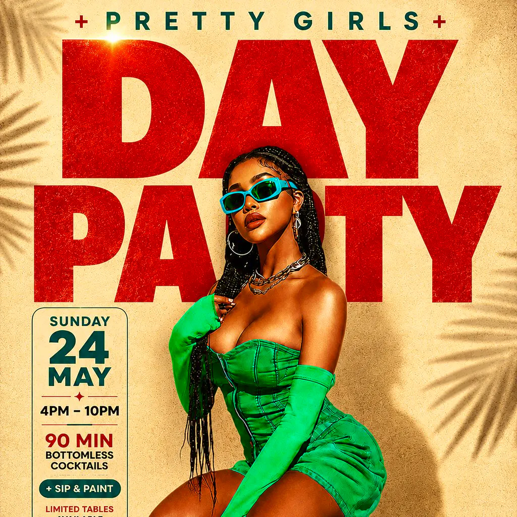 Day Party Notts - Sip, Paint + 90min Bottomless at Wax Bar