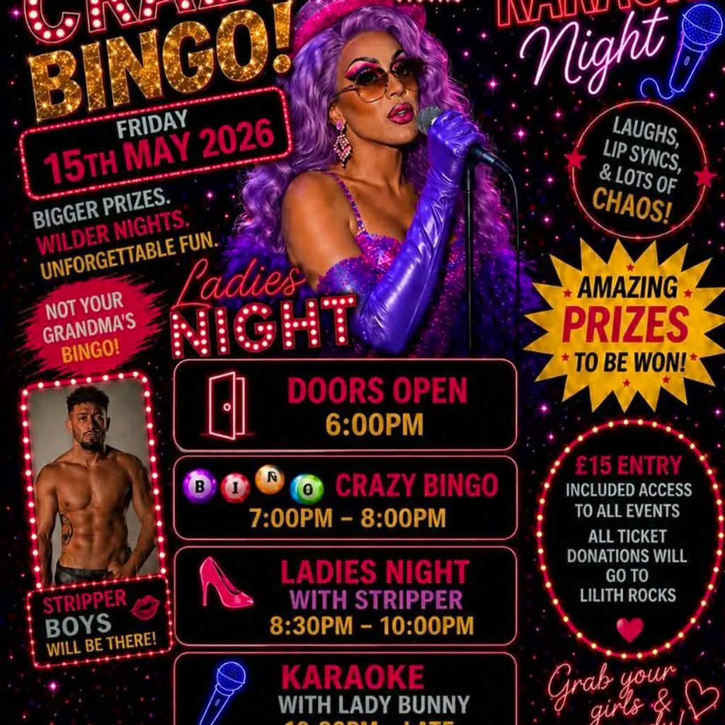 Ladies Drag Night at Kettering Town Football Club