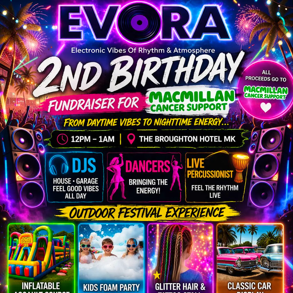 Evoras 2nd bday fundraiser at The Broughton Hotel