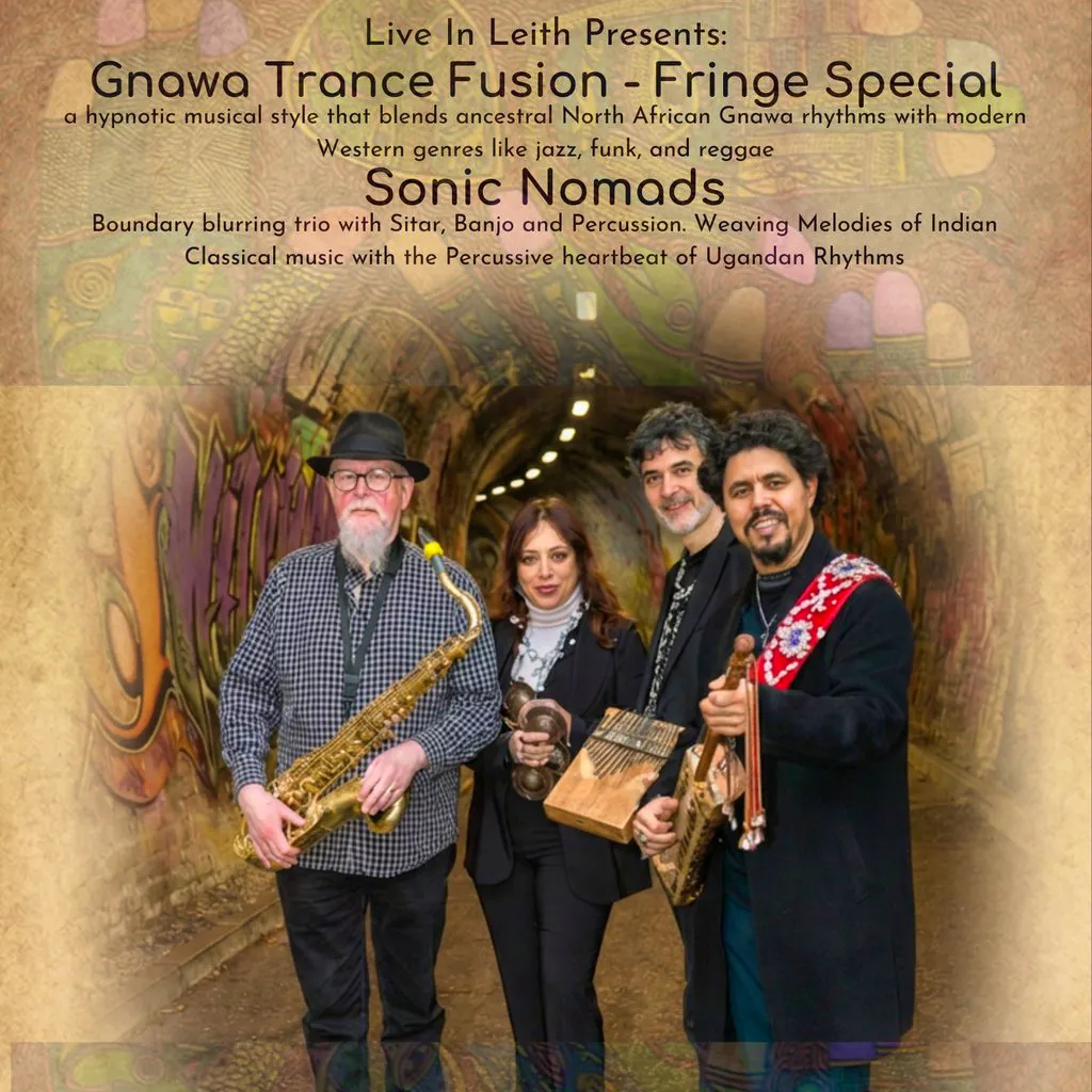 Gnawa Trance Fusion & Sonic Nomads at Leith Arches