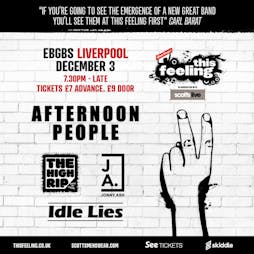 This Feeling - Liverpool  Tickets | EBGBs Liverpool  | Fri 3rd December 2021 Lineup