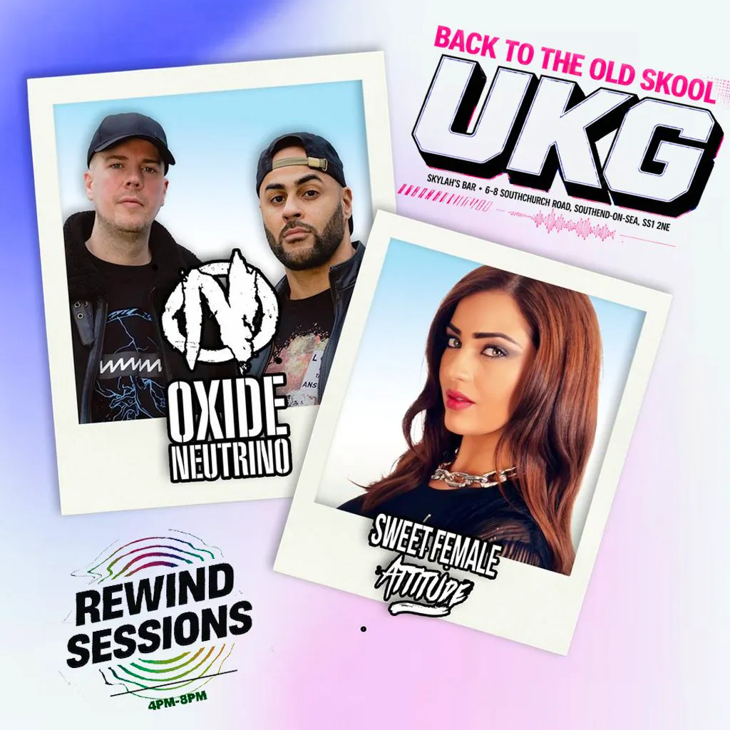 Oxide & Neutrino + Sweet Female Attitude B2TOS / Rewind Sessions at Skylah's Bar