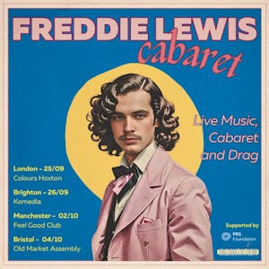 Freddie Lewis Cabaret Tour MANCHESTER