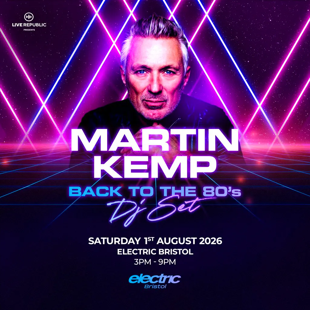 Martin Kemp's Back to the 80s DJ Set | Electric, Bristol at Electric Bristol