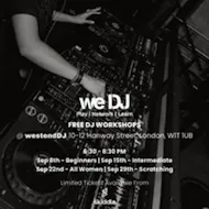 we DJ FREE DJ Workshops In September - Intermediate at Westend DJ Central London