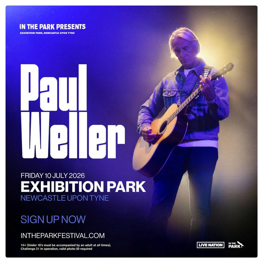 In the Park Newcastle presents Paul Weller at Exhibition Park