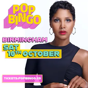Pop Bingo Sat 10th Oct Birmingham