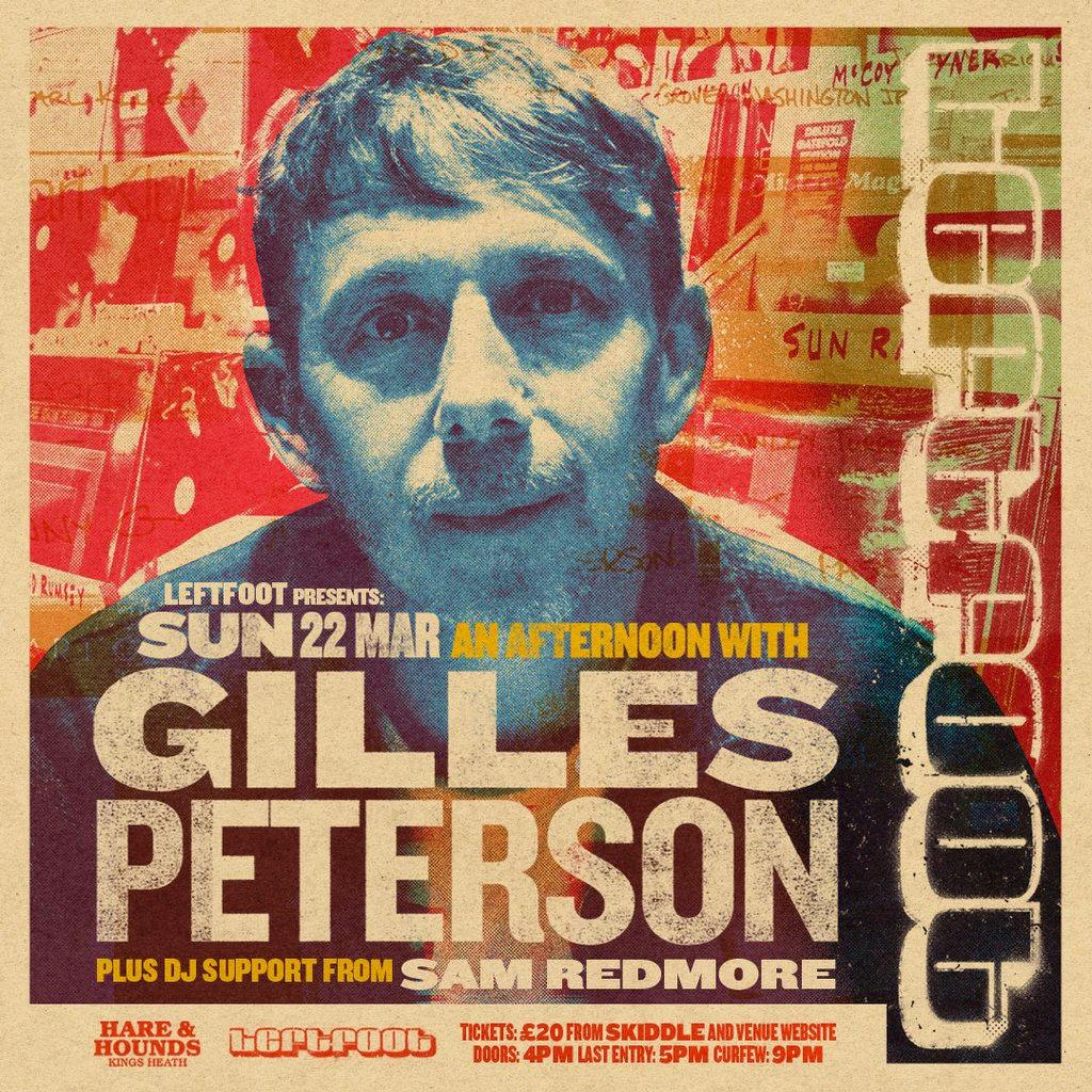 An Afternoon w/ Gilles Peterson at Hare And Hounds Kings Heath