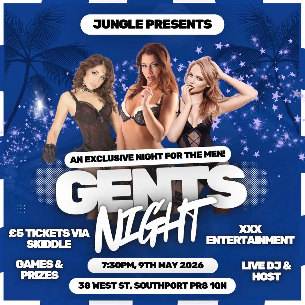 Gents night at jungle nightclub at Jungle Nightclub Southport