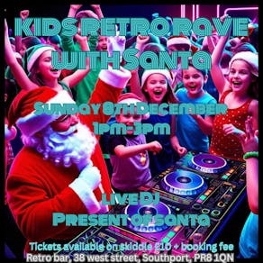 Kids rave with Santa at retro bar