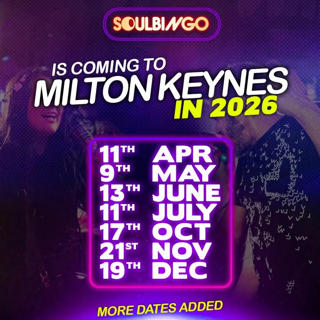 Soul Bingo Milton Keynes at Rumble Rooms