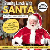 Family Lunch and Party With Santa - 20th December at The Milbourne Arms