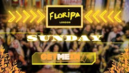 Shoreditch Hip-Hop & RnB Party // Floripa Shoreditch // Every Sunday // Get Me In! Tickets | Floripa London  | Sun 28th April 2024 Lineup