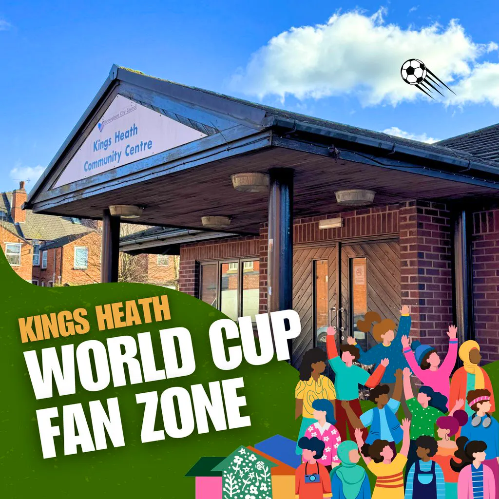 World Cup Fan Zone - England v Panama at Kings Heath Community Centre