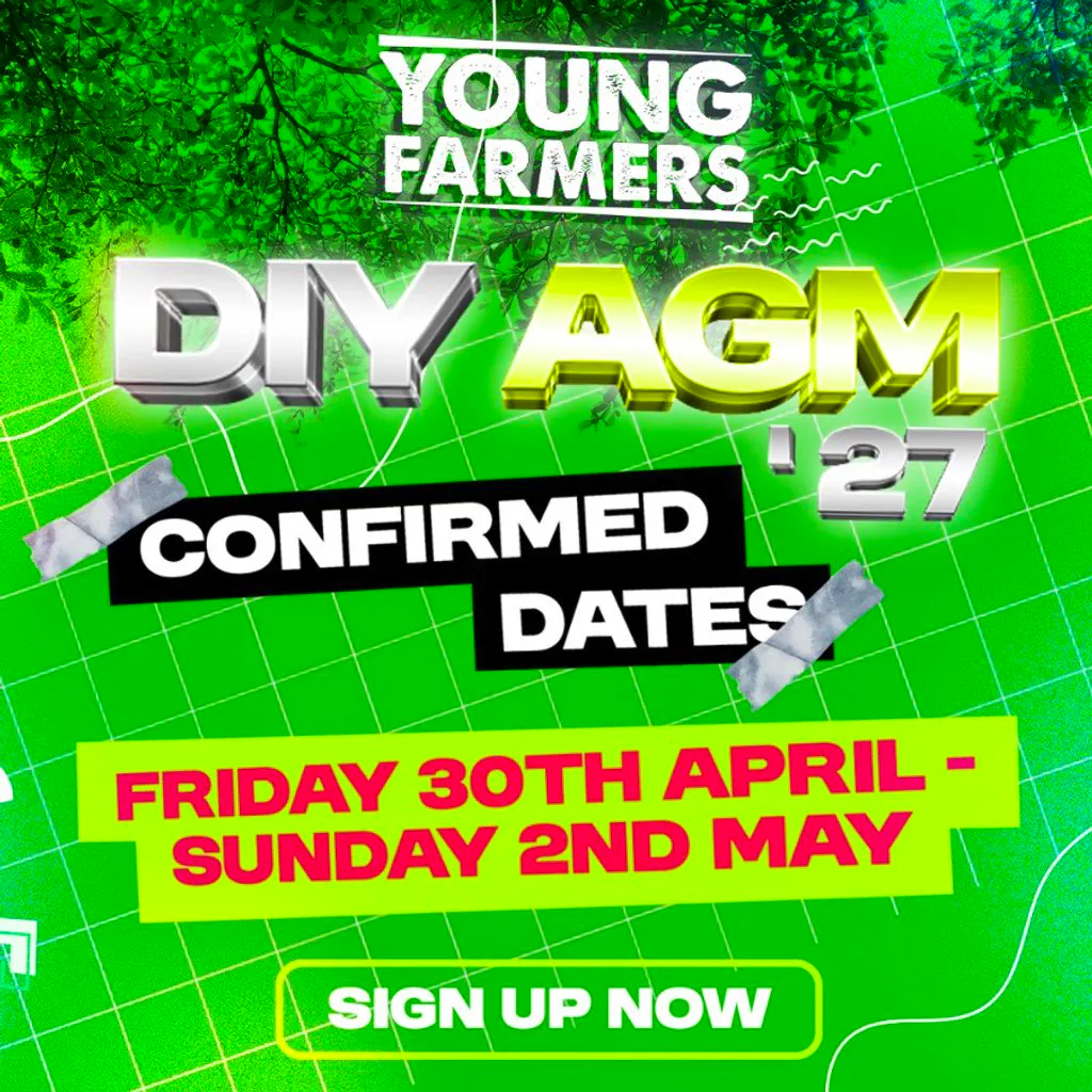 Blackpool Young Farmers DIY AGM 2027 at Olympia Winter Gardens