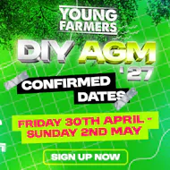 Blackpool Young Farmers DIY AGM 2027 at Olympia Winter Gardens