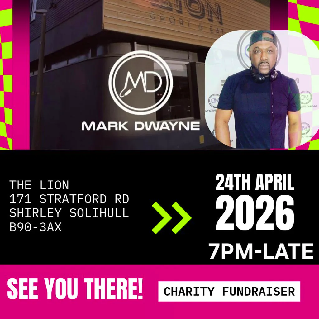 Dj mark Dwayne Fundraiser @ The Lion at THE LION SHIRLEY