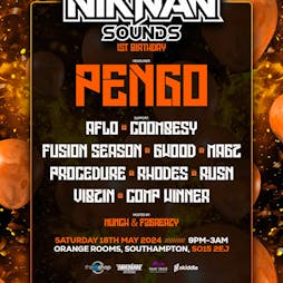 Pengo- Niknan Sounds 1st Birthday Tickets | Orange Rooms Southampton  | Sat 18th May 2024 Lineup