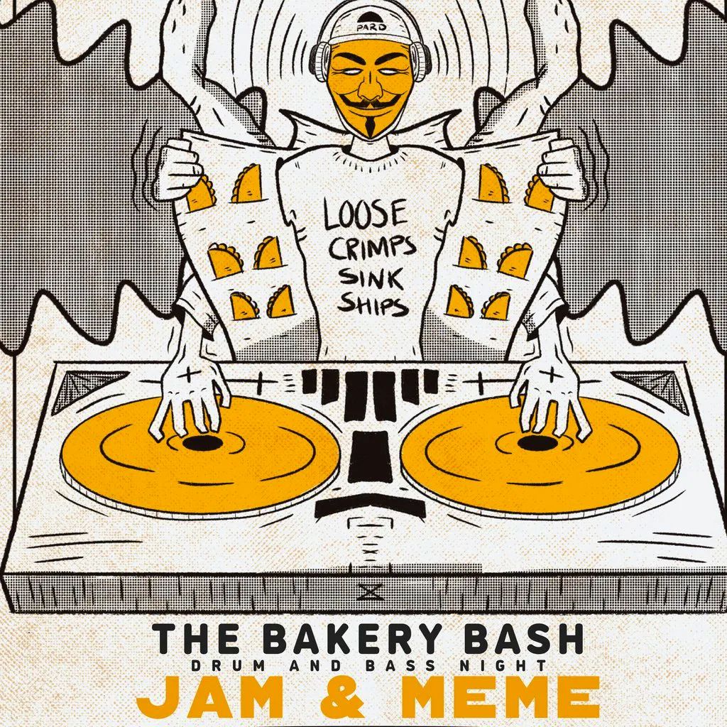 Bakery Bash - Jam and Meme at Old Bakery Studios Truro