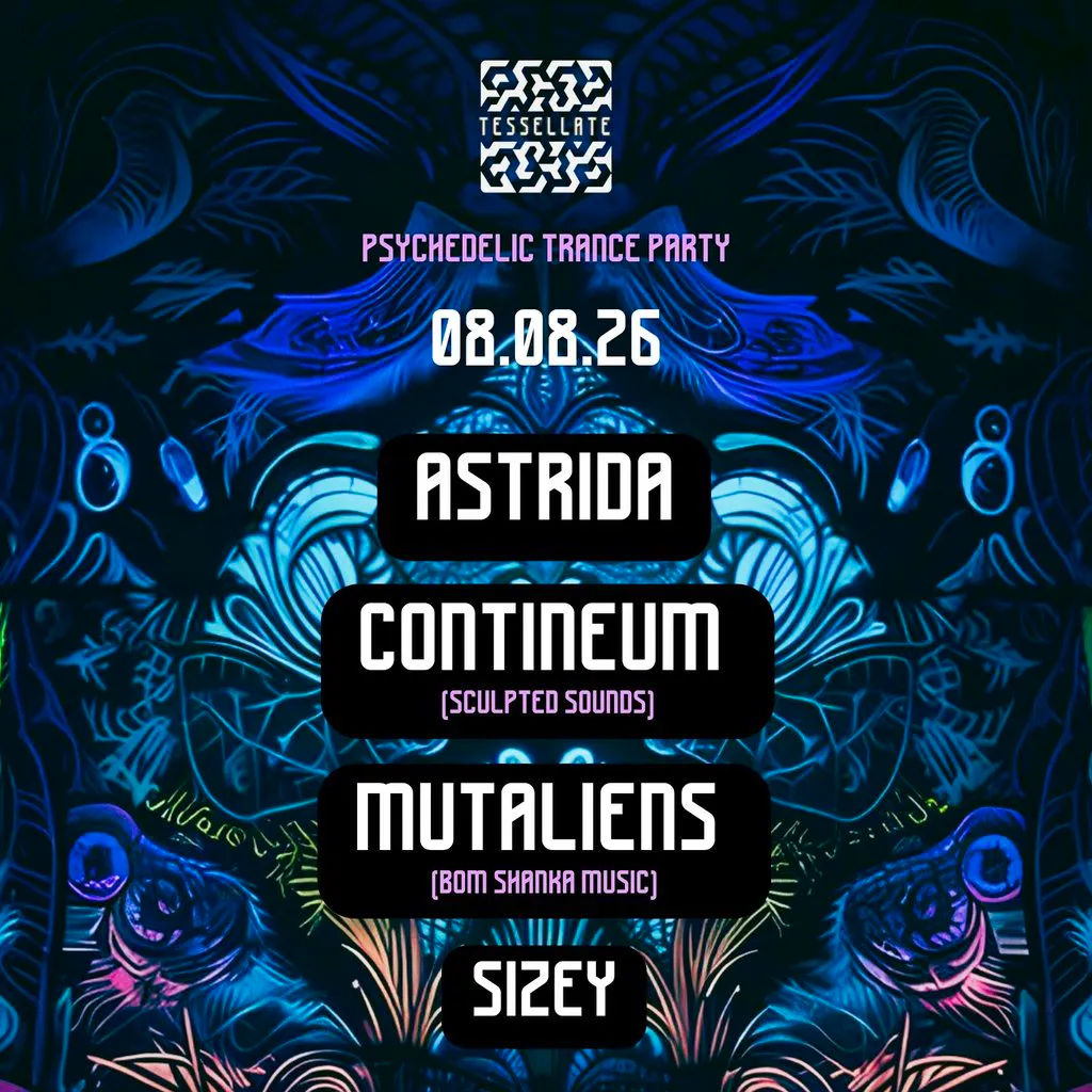 Tesselate: Astrida, Contineum, Mutaliens | Move Exeter | 08.08.2 at Move Exeter