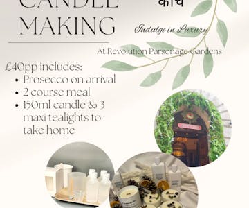 Luxury Candle-Making & 2 Course Dining