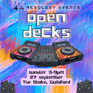 Revology Events - Open Decks at The Stoke (Function Room)