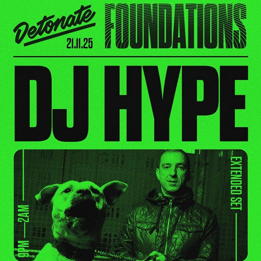Detonate Foundations: DJ HYPE / DJ DIE / KENNY KEN at The Brickworks