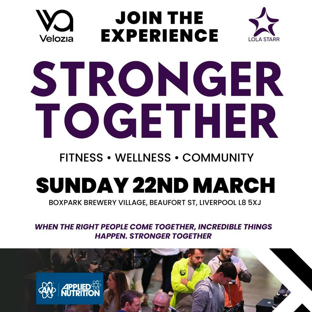 Stronger Together - Fitness, Wellness & Networking Day at Boxpark Liverpool