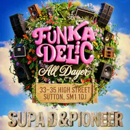 Funkadelic All Dayer in Sutton SM1 1Dj at Ranger's Bar Lounge And Restaurant