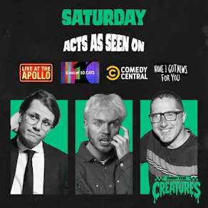 Saturday Afternoon Showcase|| Creatures Comedy Club