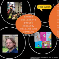 Garswood Book Club Kids Halloween FREE poetry session at Downall Green And Garswood Independent Methodist Churc
