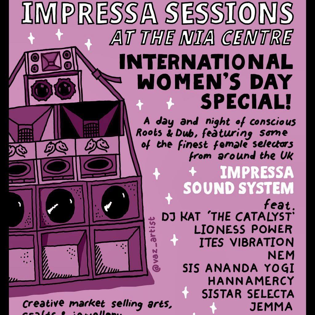 Impressa Sessions at the Nia - International Women's Day Special at Niamos
