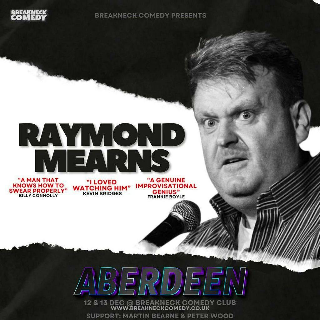 Raymond Mearns at Breakneck Comedy