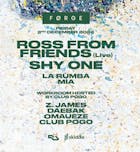 FØRGE: Ross From Friends (Live), Shy One, Z. James + more