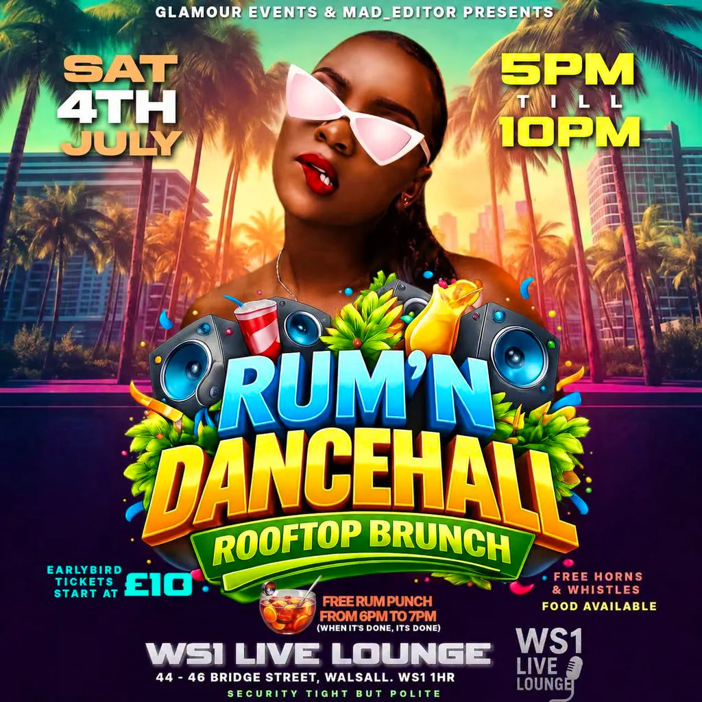 RUM & DANCEHALL brunch at WS1 LIVE LOUNGE