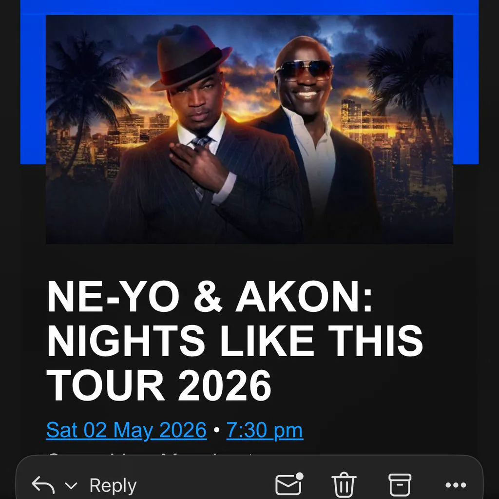 Ne-yo and Akon at Coop Live