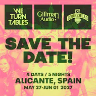We Turn Tables Weekender with Househead London & Gillman Audio at Hotel Montepiedra