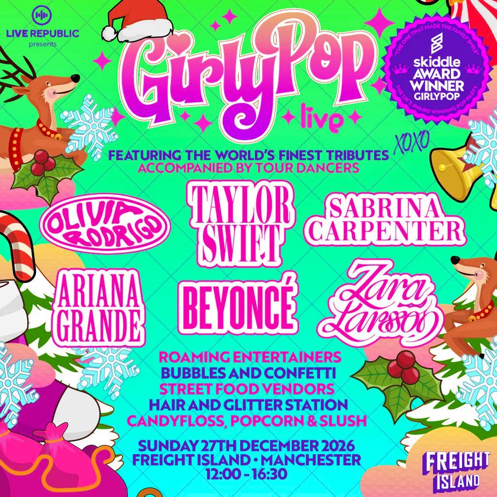 GirlyPop Live's Magical Xmas | Freight Island, Manchester at Freight Island